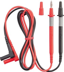 Przewod pomiarówy 4mm z końcowka pomiarówa 4mm BENNING