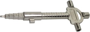 Klucz do szaf ster.do zast.w branży budow. 180mm Hesse