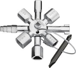 Klucz do szaf sterown. TwinKey TwinKey KNIPEX