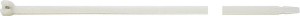 Opaska kablowa z metalowym noskiem 100x2,5mm po 100szt. SapiSelco
