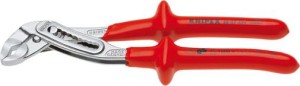 Szczypce nastawne do rur Alligator VDE 250mm izolowane zanurzeniowo KNIPEX