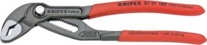 Szczypce nastawne do rur Cobra, 8701250 z rękoj. z tworz.sztuczn. 250mm, KNIPEX