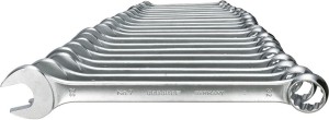 Zestaw kluczy DIN3113A 8-32mm,20-cz. , płasko-oczkowych GEDORE
