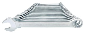 Zestaw kluczy DIN3113B 7-27mm,17-cz. , płasko-oczkowych HAZET