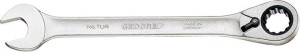 Klucz płaski z grzechotką pierścieniowa,przelacz, 14mm GEDORE