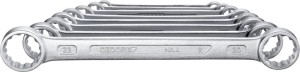 Zestaw kluczy oczkow.2-str. DIN837B 6-22mm,8-cz. GEDORE
