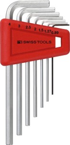 Zest.kluczy trzpien.kąt. w uchw.z tworz.sztuczn. 7-częściowy, 0,89-4mm PB Swiss Tools