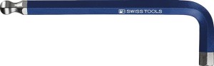 Klucz trzpieniowy kątowy DIN 911 z końc.kulistą Rainbow 10mm PB Swiss Tools