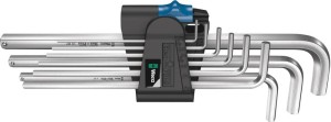 Zest.kluczy trzpien.kąt. z funkcją przytrzym. 1,5–10mm Wera