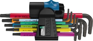 Zestaw wkrętaków kątowych 9szt Multicolor HF Wera