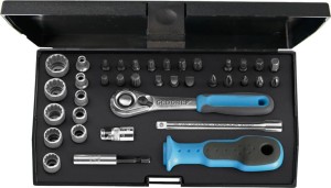 Zest.nasadek 1/4" D20KAU-20, 37-częściowy GEDORE