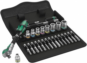 Zest.wymien.nasadek 1/4" ZYKLOP speed,28-cz. Wera