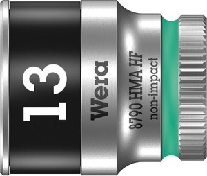 Konc.wymien.klucza nasad. 6-kat.z funkcja przytrz. długa 1/4" 13x mm Wera