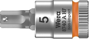 Nasadka wktętakowa 1/4" d.śrub z gniaz.6-kat.z funkcja przytrzym,5x28mm Wera