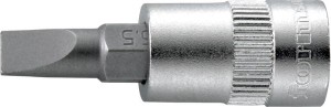 Nasadka wkrętakowa 1/4" do śrub z rowkiem 1,2x8mm FORMAT