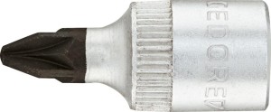 Nasadka wktętakowa 1/4" PZ2x mm GEDORE