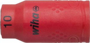 Końcówka wymienna klucza nasadowego 6-kątna 3/8" 10mm VDE Wiha