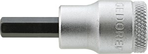 Nasadka wktętakowa 3/8"d.śrub z gniaz.6-kat. 6x47mm GEDORE
