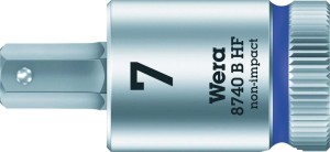 Wkrętakowa końcówka 7,0x 38mm do śrub z gniazdem 6-k. z funkcją przytrzym.Wera