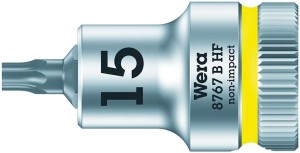Wkrętakowa końcówka wym. 3/8" TX-HF15x 9 mm Wera