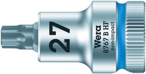 Wkrętakowa końcówka wym. 3/8" TX-HF27x 9 mm Wera