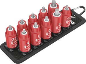 Zest.wkrętak.końców.wym. 3/8" VDE T20-45 i do śrub z gniaz. 6-kąt. 4–8mm Wera