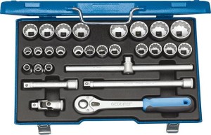 Zest.nasadek 1/2" D19VMU-10 28-częściowy GEDORE