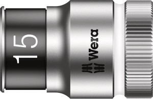Nasadka 6-kątna 1/2" z funkcja przytrz,15 mm Wera