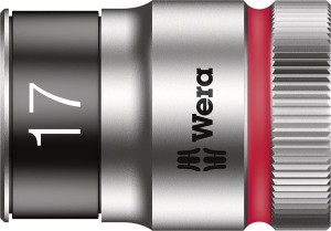 Nasadka 6-kątna 1/2" z funkcja przytrz,17 mm Wera