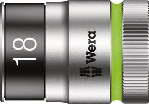 Nasadka 6-kątna 1/2" z funkcja przytrz,18 mm Wera