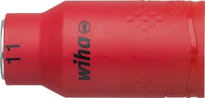 Końcówka wymienna klucza nasadowego 6-kątna 1/2" 11mm VDE Wiha