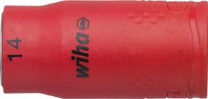 Końcówka wymienna klucza nasadowego 6-kątna 1/2" 14mm VDE Wiha