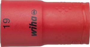 Końcówka wymienna klucza nasadowego 6-kątna 1/2" 19mm VDE Wiha