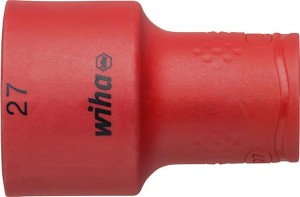 Końcówka wymienna klucza nasadowego 6-kątna 1/2" 27mm VDE Wiha