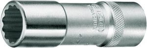 Konc.wymien.klucza nasad. 12-kątna 1/2"długa 22x mm GEDORE