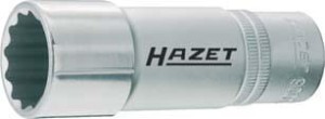 Konc.wymien.klucza nasad. 12-kątna 1/2"długa 13x mm HAZET