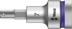 Nasadka wktętakowa 1/2" d.śrub z gniaz.6-kat. z funkcja przytrzym,7x60mm Wera