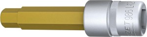 Zest.wkrętakow.końcówek 1/2",do śrub z gniaz. 6-kąt. 12x100mm HAZET