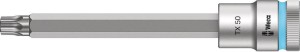 Nasadka wktętakowa z funkcja przytrzym. 1/2" do śrub z lbemTORX 50x140mm Wera
