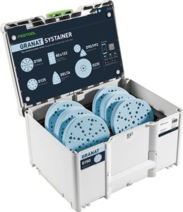 Festool Systainer³ na materiały ścierne Granat D150 GR SYS