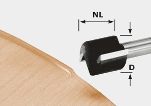 Festool Frez do wyrównywania HW D 19/16 S8 OFK 700
