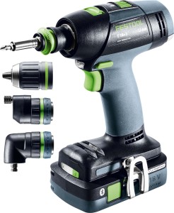 Festool Akumulatorowa wiertarko-wkrętarka T 18+3 HPC 4,0 I-Set