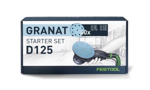 Festool Materiały ścierne Granat D125 GR-Set