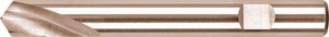Nawiertak NC DIN1835 HSSCo5, kształt B 120°, chwyt cylindryczny 16,0mm FORMAT