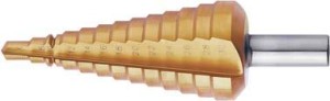 Wiertło stopniowe uniwersalne HSS TiN 40-50,0mm FORMAT