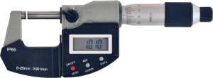 Mikrometr zewnętrzny IP65 cyfrowy,w etui 125-150mm FORMAT