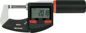 Mikrometr zewnętrzny IP65 EWR-i, cyfrowy 0-25mm MAHR