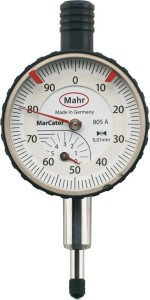 Mały czujnik zegarowy 5mm MAHR