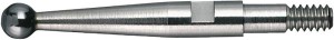 Końcówka pomiarówa z kulka z węglika spiek . D2x12mm KÄFER