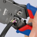 KNIPEX 97 51 12 Szczypce do zagniatania wtyków RJ 200 mm